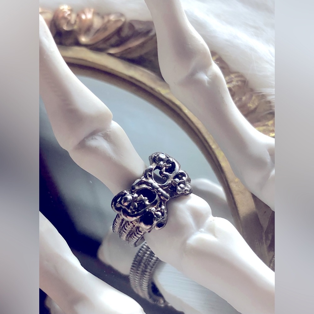 Silver Butterfly Ring
